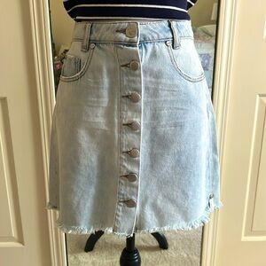 One Teaspoon Denim Skirt